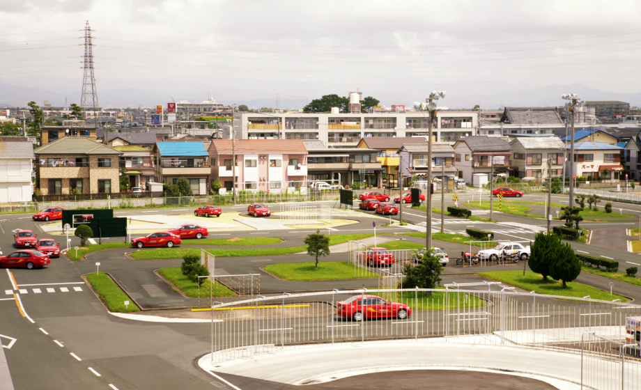 綜合自動車学校コース全景